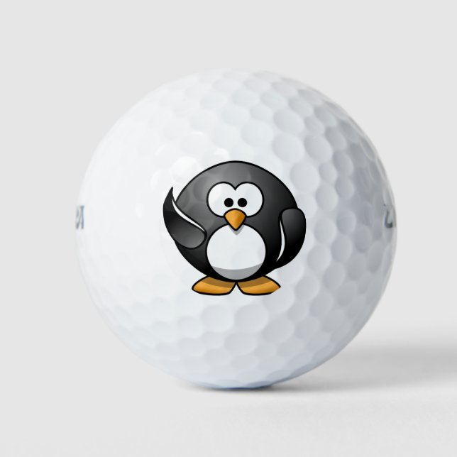 Balles De Golf Pingouin (Devant)