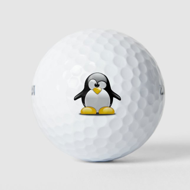 Balles De Golf Pingouin bébé mignon (Devant)