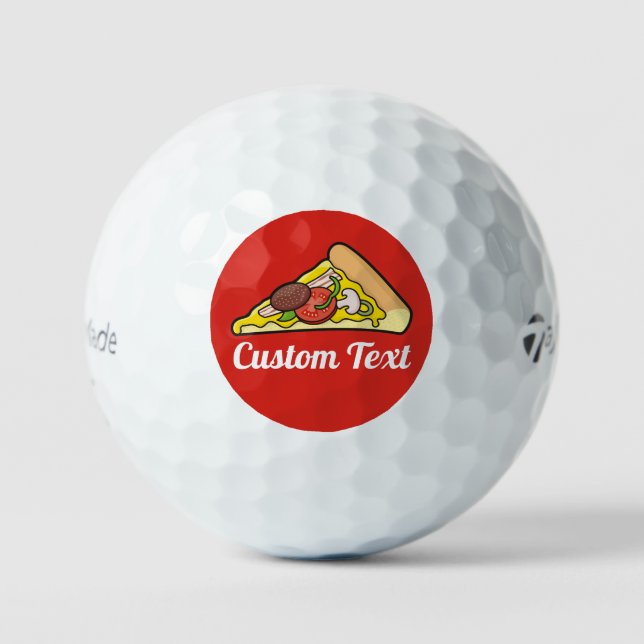 Balles De Golf Pizza slice (Recto)