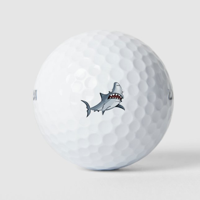 Balles De Golf Plage de conception de requins (Devant)