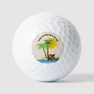 Balles De Golf plage de l'île aux pirates