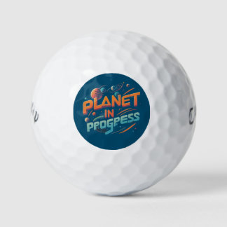 Balles De Golf Planète en cours