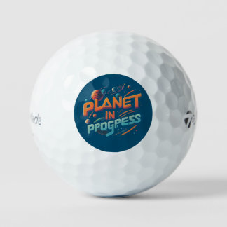 Balles De Golf Planète en cours