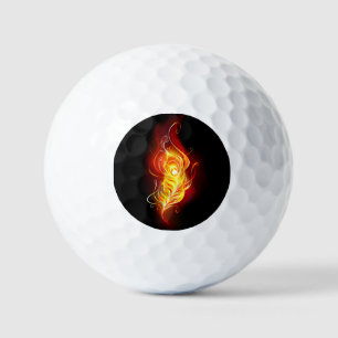 Balles De Golf Plumes de paquetage de feu