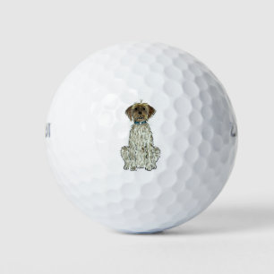 Balles De Golf Pointeur à poils durs Griffon Golf Balls