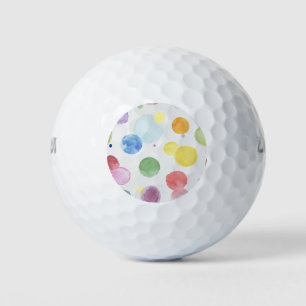 Balles De Golf Points aquarelle 1