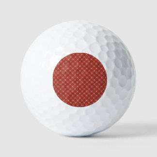 Balles De Golf Points Cercles rouges