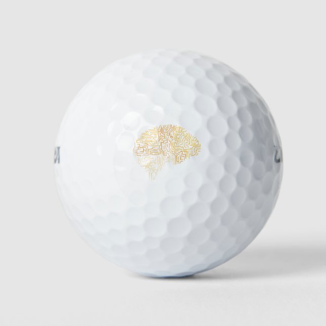 Balles De Golf Poison de la Neuroscience (Devant)