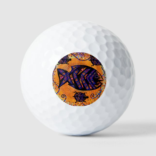 BALLES DE GOLF POISSON (Recto)