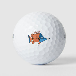 Balles De Golf Poisson Carton mignon