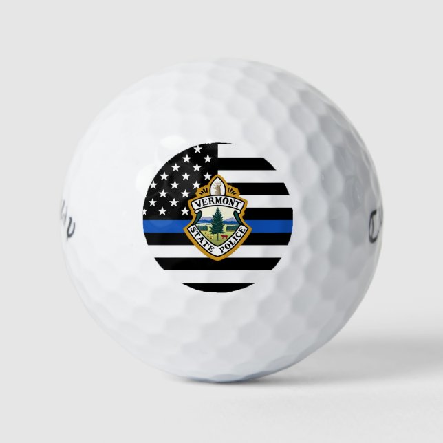 Balles De Golf Police Département Custom Logo Police Police Polic (Devant)