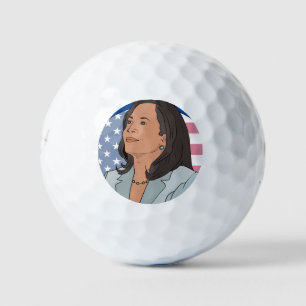 Balles De Golf Politique Kamala Harris