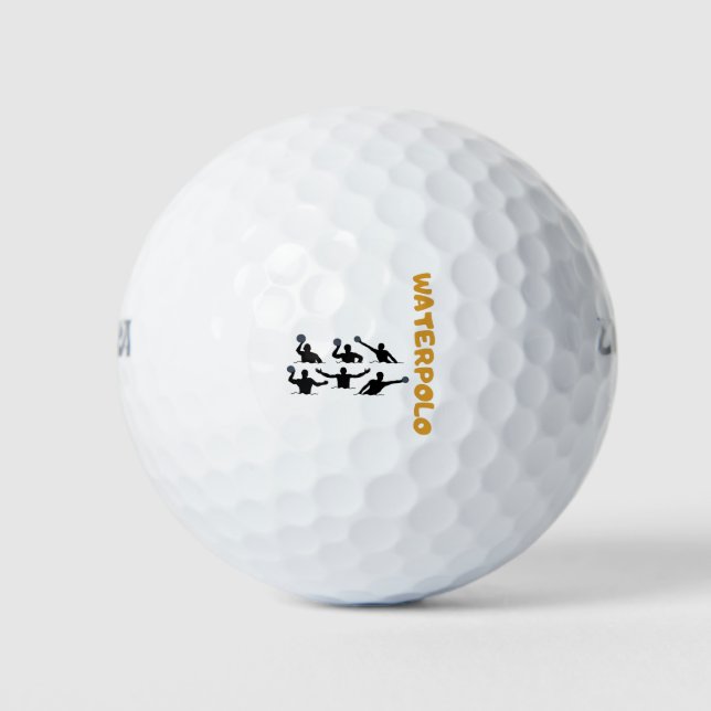 Balles De Golf Polo aquatique (Devant)