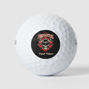 Balles De Golf Pompiers vintages de votre crâne Voisin