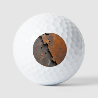 Balles De Golf Porte-clés en métal 'usé' rustique