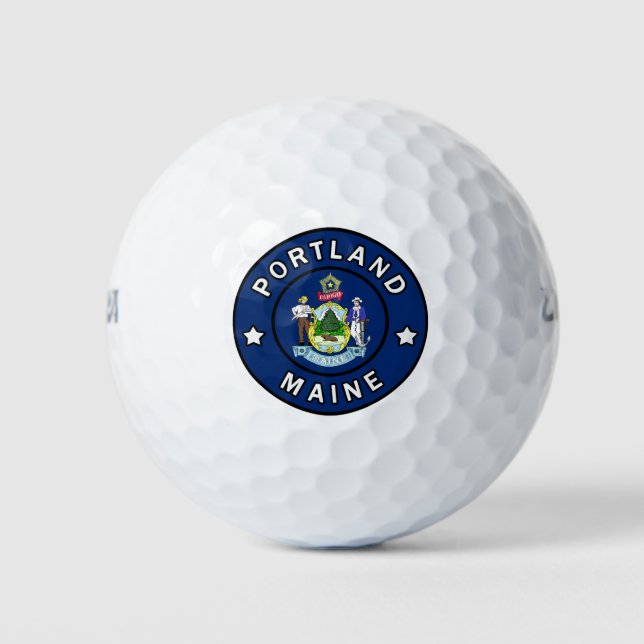 Balles De Golf Portland Maine (Devant)