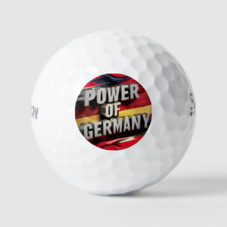 Balles De Golf "Précision allemande : puissance de l'Allemagne" G