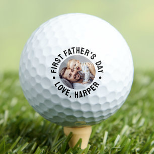Balles De Golf Première photo de la fête des Pères