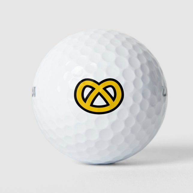 Balles De Golf Pretzel (Devant)