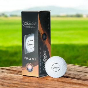 Balles De Golf Promotion du logo commercial personnalisé