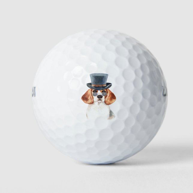 Balles De Golf Prop Beagle le plus Cool (Devant)