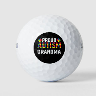 Balles De Golf Proud Autism Grandma Awareness Autistic Family