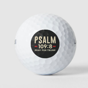 Balles De Golf Psaume 109:8 Priez pour l'inauguration de la relig