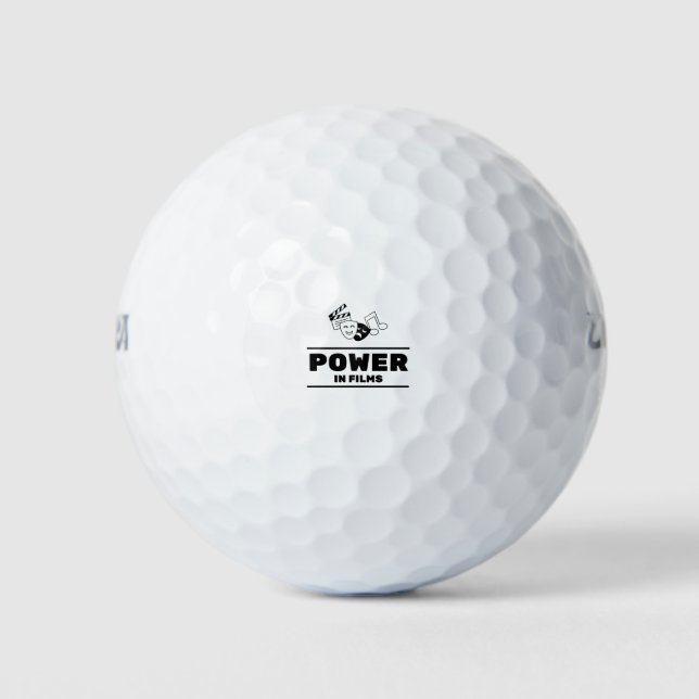 Balles De Golf Puissance des films (Devant)