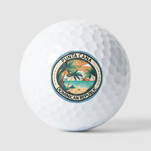 Balles De Golf Punta Cana République Dominicaine Badge de case