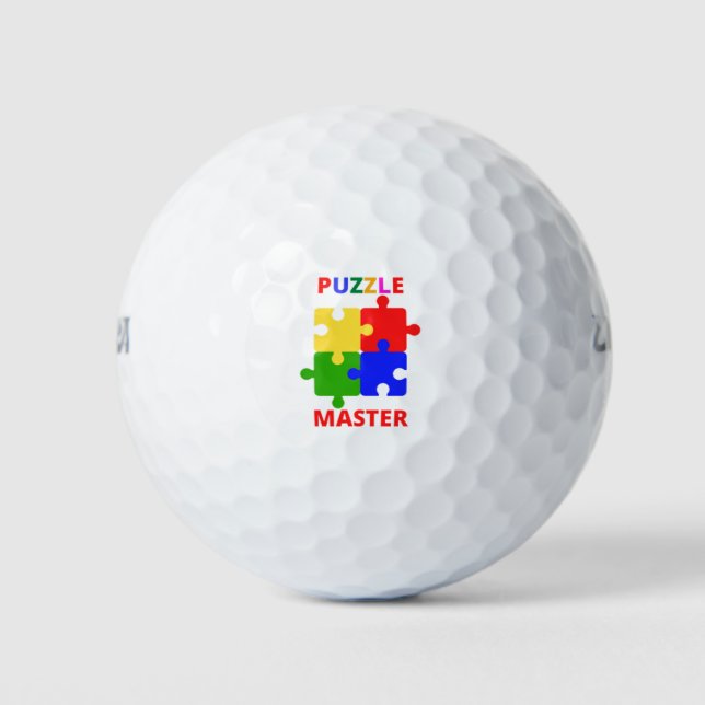 Balles De Golf Puzzle Master (Devant)