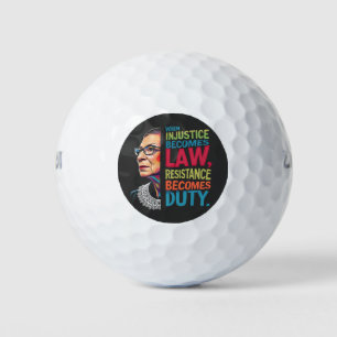 Balles De Golf Quand l'injustice devient loi, la résistance devie