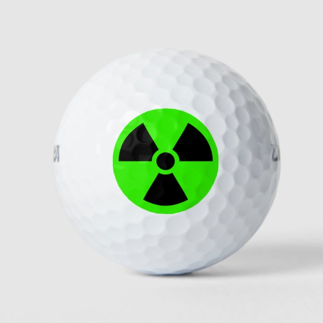 Balles De Golf Radioactif (Devant)