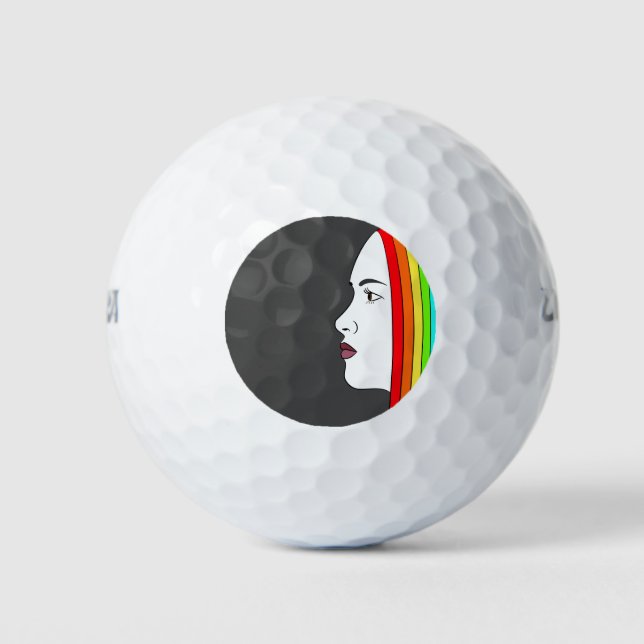 Balles De Golf Rainbow (Devant)