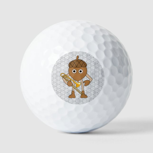 Balles De Golf Rainure trombone (Recto)