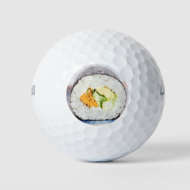 Balles De Golf Râle de sushi Poisson et riz (Devant)