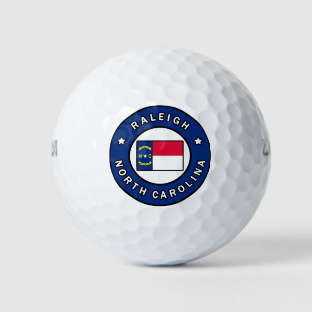 Balles De Golf Raleigh Caroline du Nord (Devant)