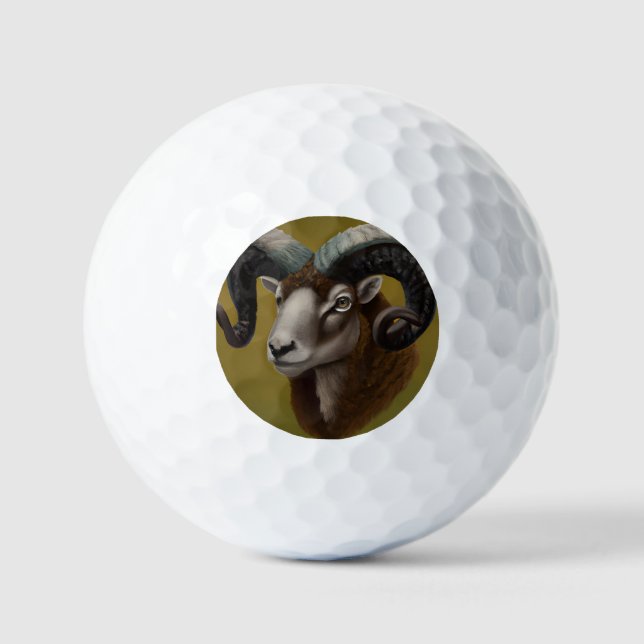 Balles De Golf Ram Dorset Horn (Recto)