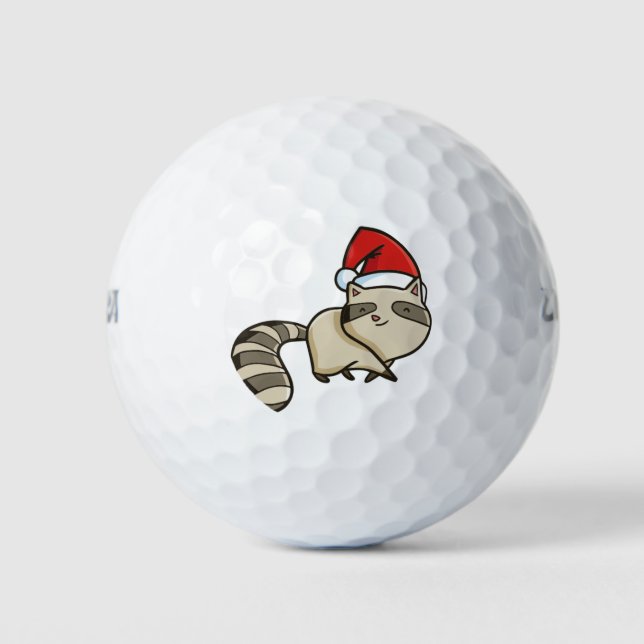 Balles De Golf Raton lavon de Noël (Devant)