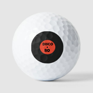 Balles De Golf Record Plate Golf Balls - Disco Music Party