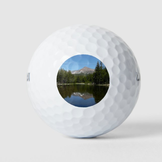 Balles De Golf Réflexion du lac Yosemite (Devant)