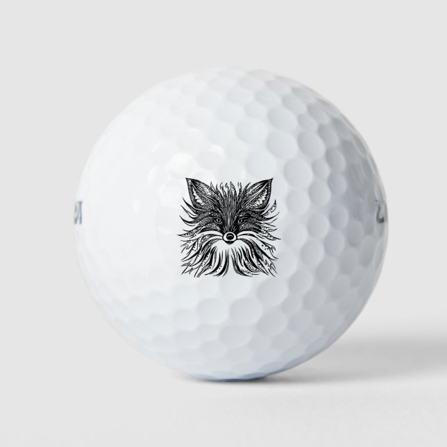 Balles De Golf Renard de coupe (Devant)