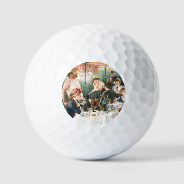 Balles De Golf Renoir Luncheon de la Boating Party Renoir (Recto)