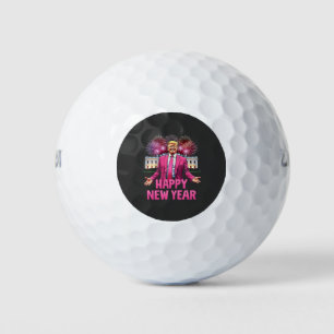 Balles De Golf Résolution du Nouvel An Trump 2025