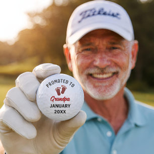Balles De Golf Révélation de grossesse aux grands-parents Annonce