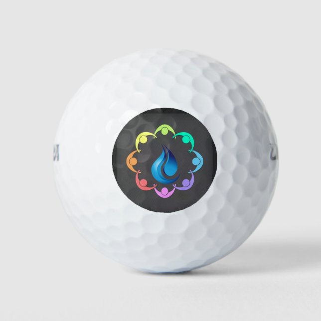 Balles De Golf Revêtement Cutproof Ionomer qui protège contre les (Devant)