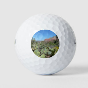 Balles De Golf Rochers rouges et cactus I