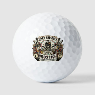 Balles De Golf Rock & Roll Revival | Skull & Strings Festival Tee