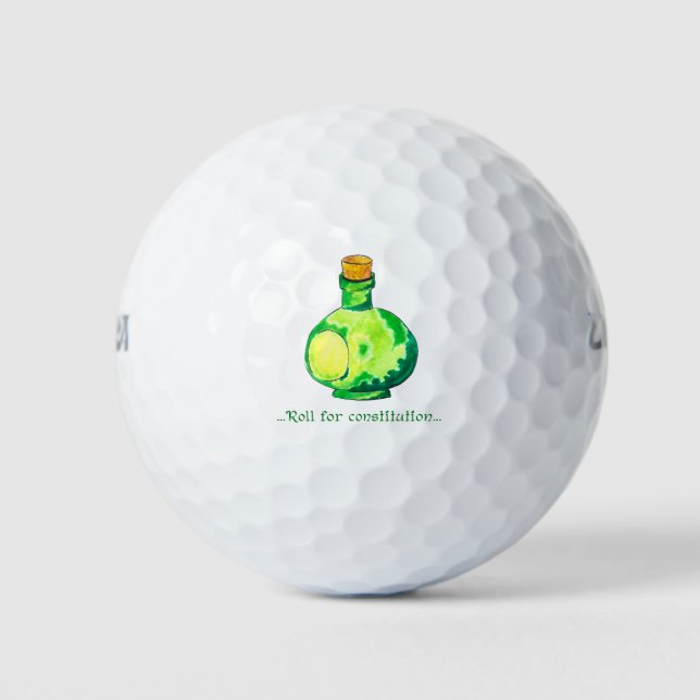 Balles De Golf Roll For Constitution ! (Devant)