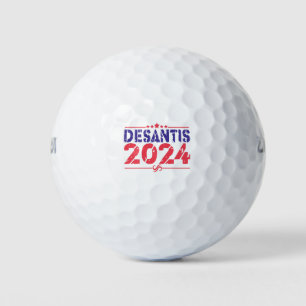 Balles De Golf Ron DeSantis 2024 Président Élection Cadeau Vintag
