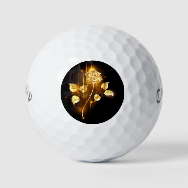 Balles De Golf Rose d'or ( rose d'or ) (Devant)